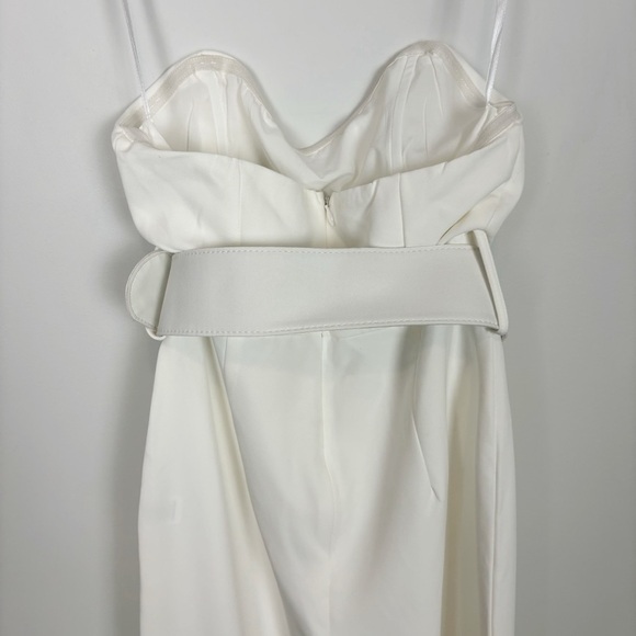 Superdown Naomi Jumpsuit in White Size S - Picture 6 of 12
